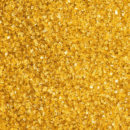 Gold Sprinkles Premium Sanding Sugar – Luxurious Edible Crystals for Wedding and Event Cakes