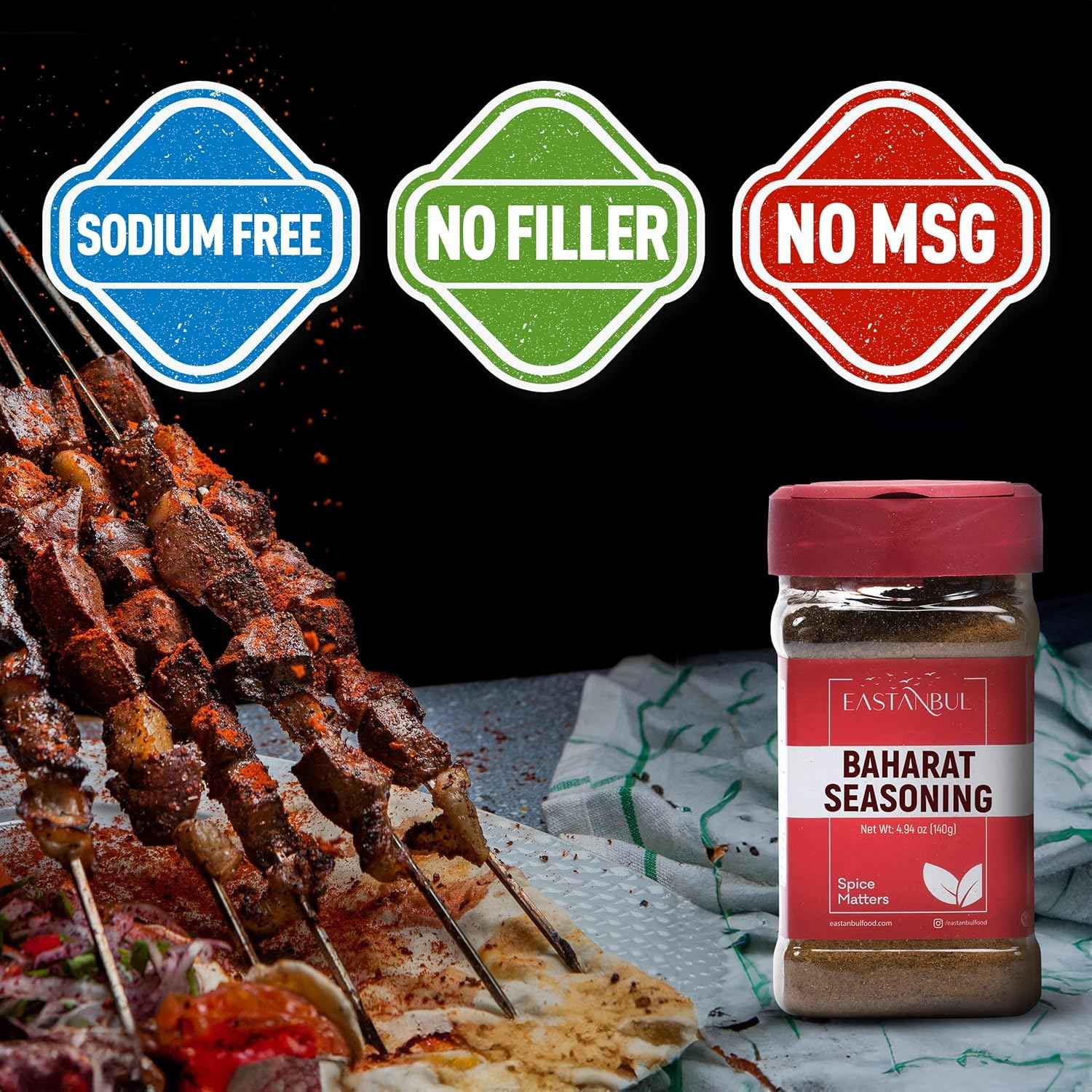 Eastanbul Baharat Spice Mix – Sodium-Free Seasoning for Health-Conscious Meal Prep Rituals