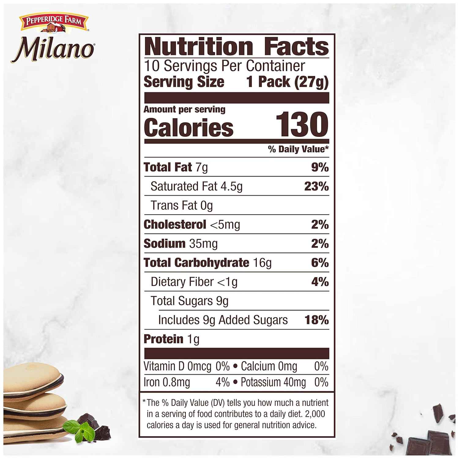 Pepperidge Farm Milano Dark Chocolate Cookies – Portion-Controlled Evening Indulgence for Mindful Self-Care Routines