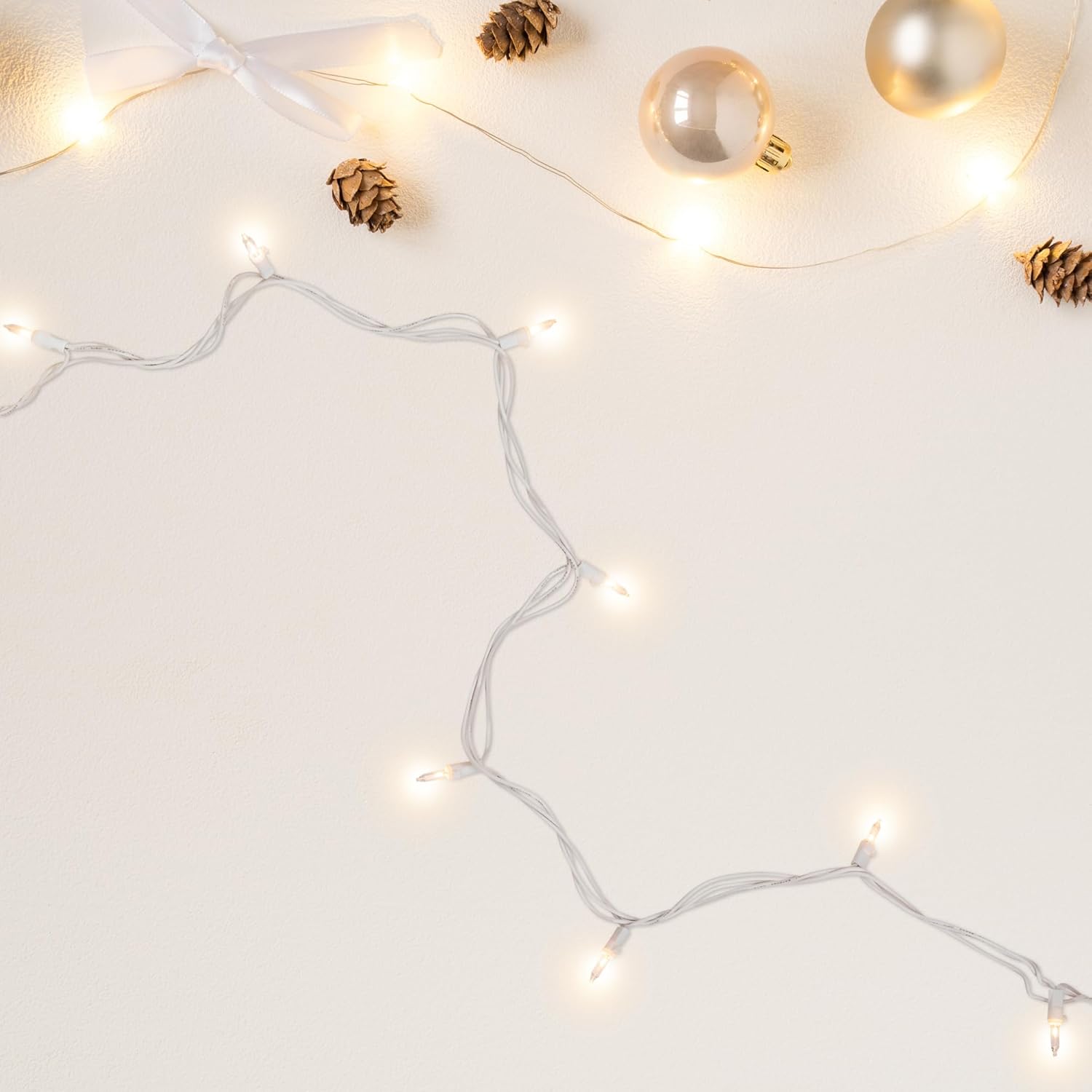 4-foot lighted length with 4.75-inch bulb spacing for an even, consistent glow