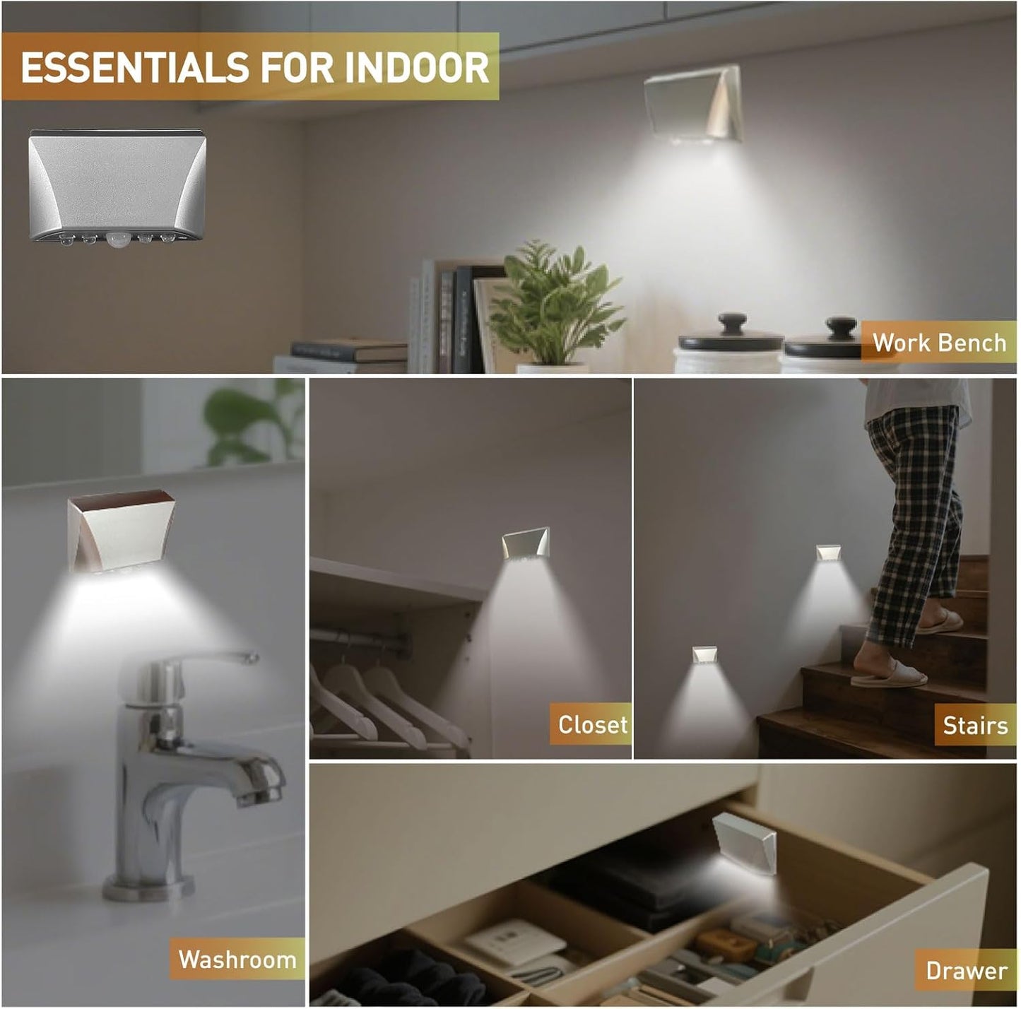 4 long-life energy-saving led bulbs producing bright keyhole/cabinet lighting