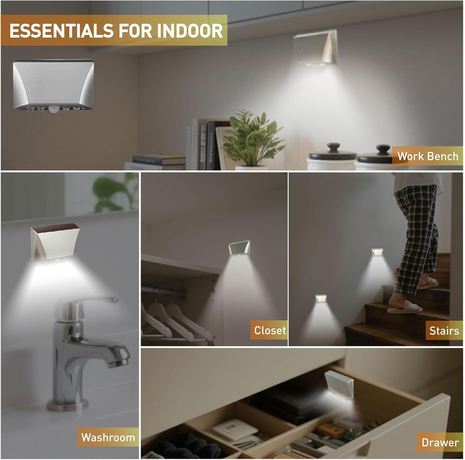 4 long-life energy-saving led bulbs producing bright keyhole/cabinet lighting