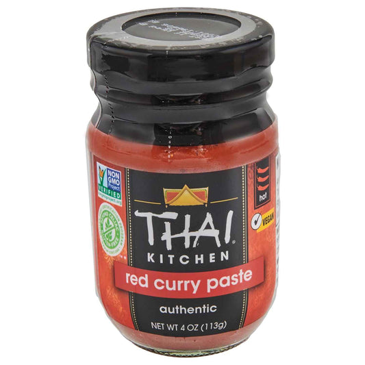 Thai Kitchen Gluten Free Red Curry Paste, 4 oz — Portable Marinade for Grill Night and Cookouts