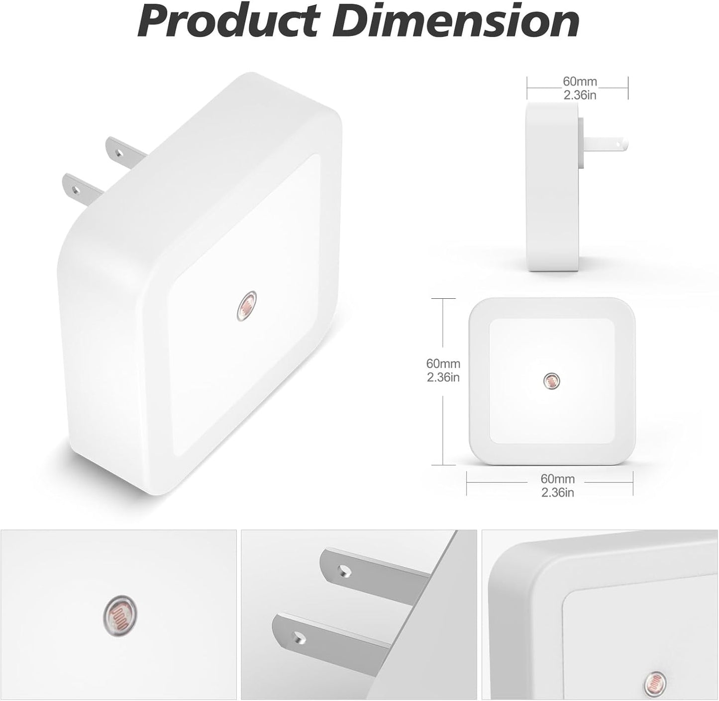 4-pack configuration with push-button manual override