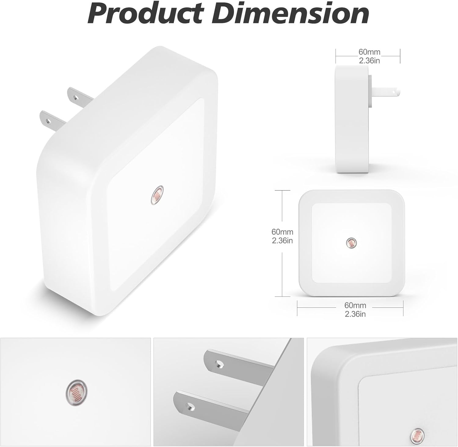 4-pack configuration with push-button manual override