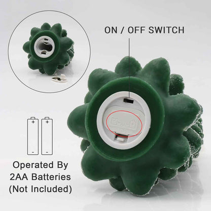 PChero Christmas Tree LED Candle – Thoughtful Holiday Gift for Mom & Friends, Pre-Packaged Gift Box with Remote Timer