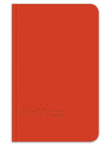 Elan Publishing E64-8x4 Compact Field Book – Durable Outdoor Notebook for Civil Engineers on Active Job Sites