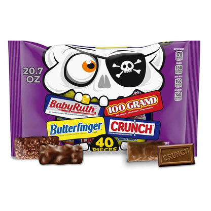 Fun Size Chocolate Variety Gift Pack for Halloween Party Hosts, Teachers & Office Treats