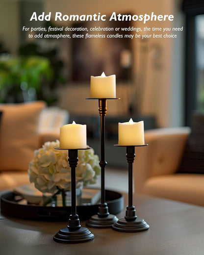 Homemory Flameless Candle Set – Thoughtful Housewarming Gift for New Homeowners and Hosts