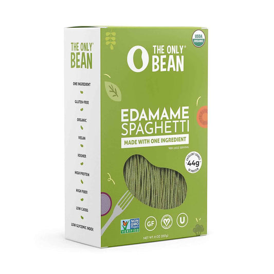 The Only Bean - Quick-Cook Bean Noodles - Keto Gluten-Free Pasta for Office Lunch Meal Prep