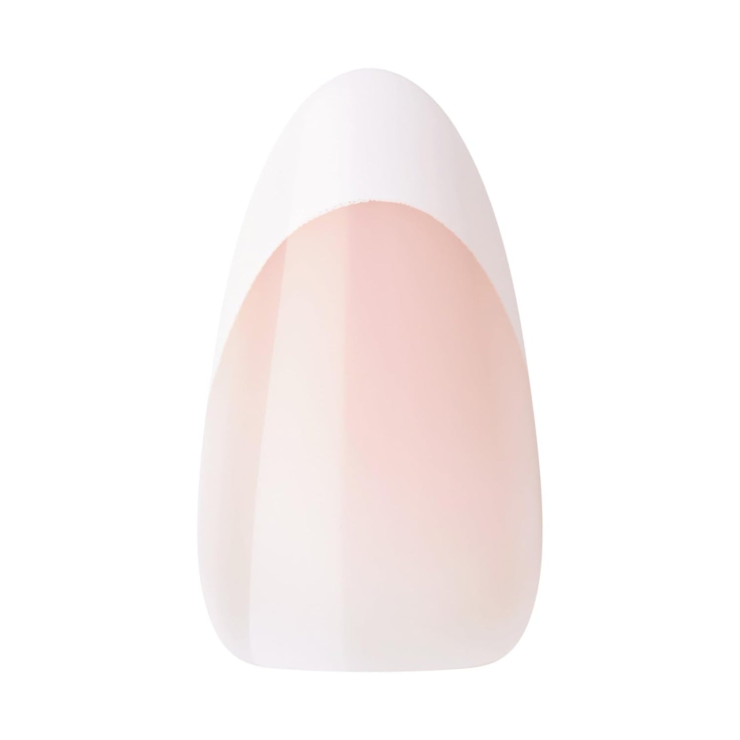 KISS_Classy,_Press_On_Nails,_Nail_glue_included,_'Dashing',_White,_Medium_Size,_Almond_Shape,_Includes_28_Nails,_2g_glue,_1_Manicure_Stick,_1_Mini_File