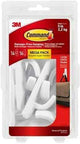White - 14 Hooks (Pack of 12)