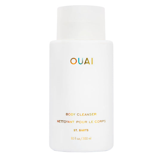 OUAI_Body_Cleanser,_St._Barts_-_Foaming_Body_Wash_with_Jojoba_Oil_and_Rosehip_Oil_to_Hydrate,_Nurture,_Balance_and_Soften_Skin_-_Paraben,_Phthalate_and_Sulfate_Free_Skin_Care_Products_(10_Fl_Oz)