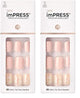 Pink and silver - Short (Double Pack)