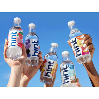 Hint Kid-Friendly Flavored Water for Sports Practice and Family Road Trips, 16oz Bottles