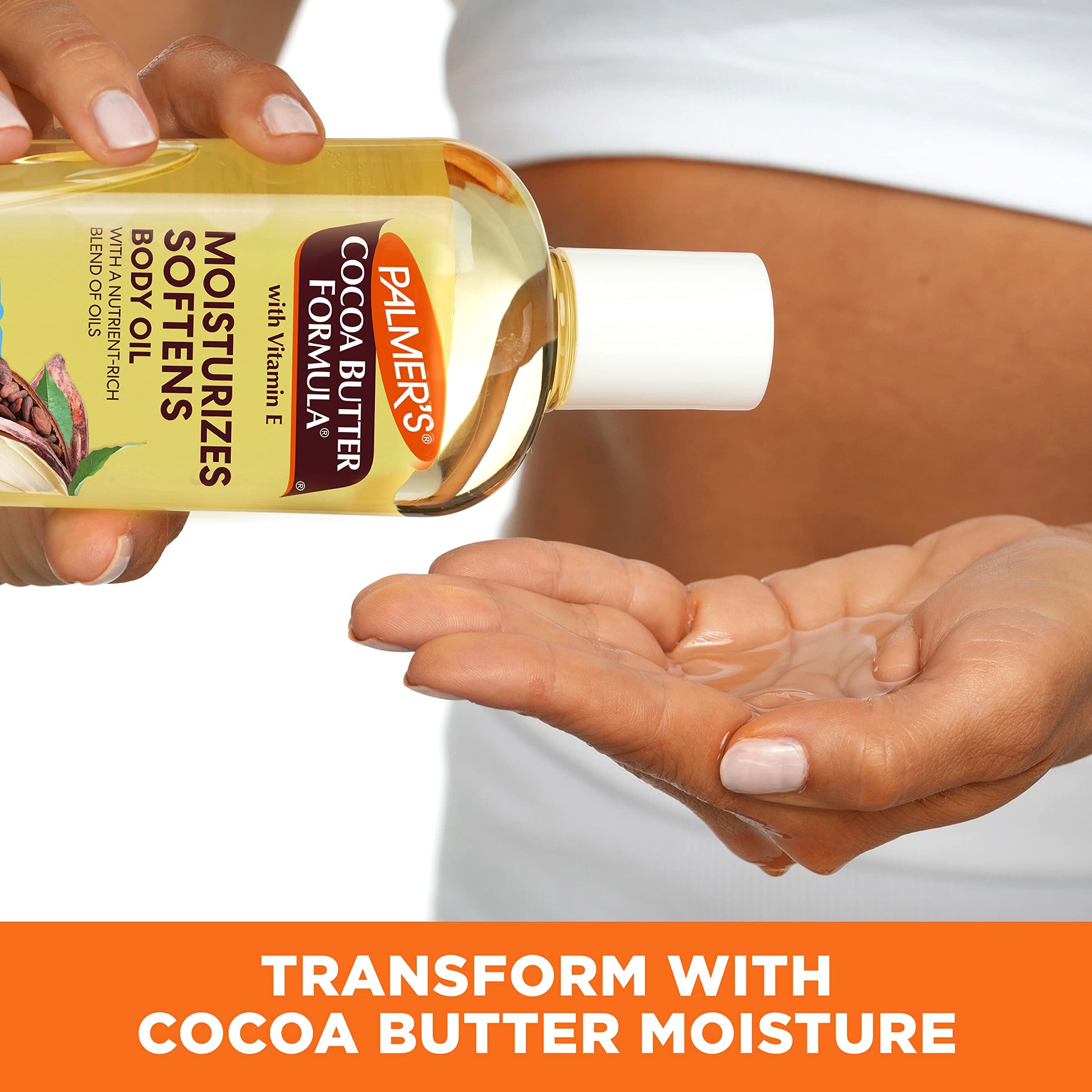 Palmer's_Cocoa_Butter_Moisturizing_Body_Oil_with_Vitamin_E,_Radiant_Looking_Glow_and_Skin_Hydration,_Instant_Absorption,_Bath,_Body_and_Shower,_8.5_Ounces