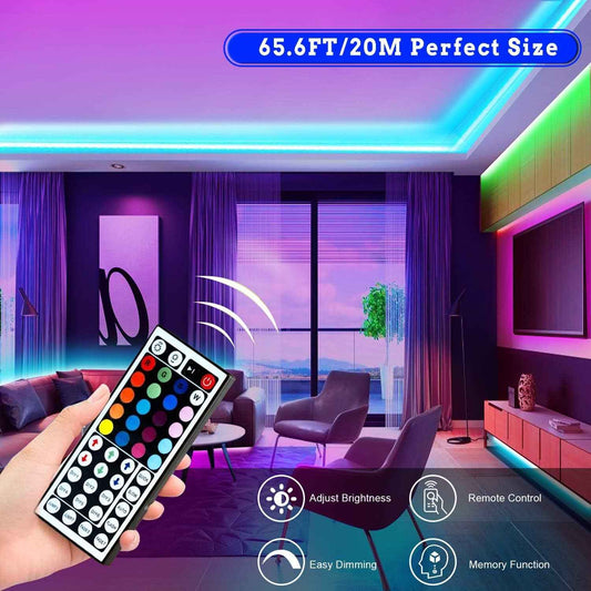 Tenmiro LED Strip Lights – Kids Room Decor Lighting, Cool to Touch RGB Strip for Playroom and Nursery
