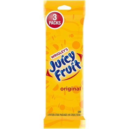 Juicy Fruit Gum Office Desk Candy Jar Refill – 45 Count Bulk Pack for Coworkers