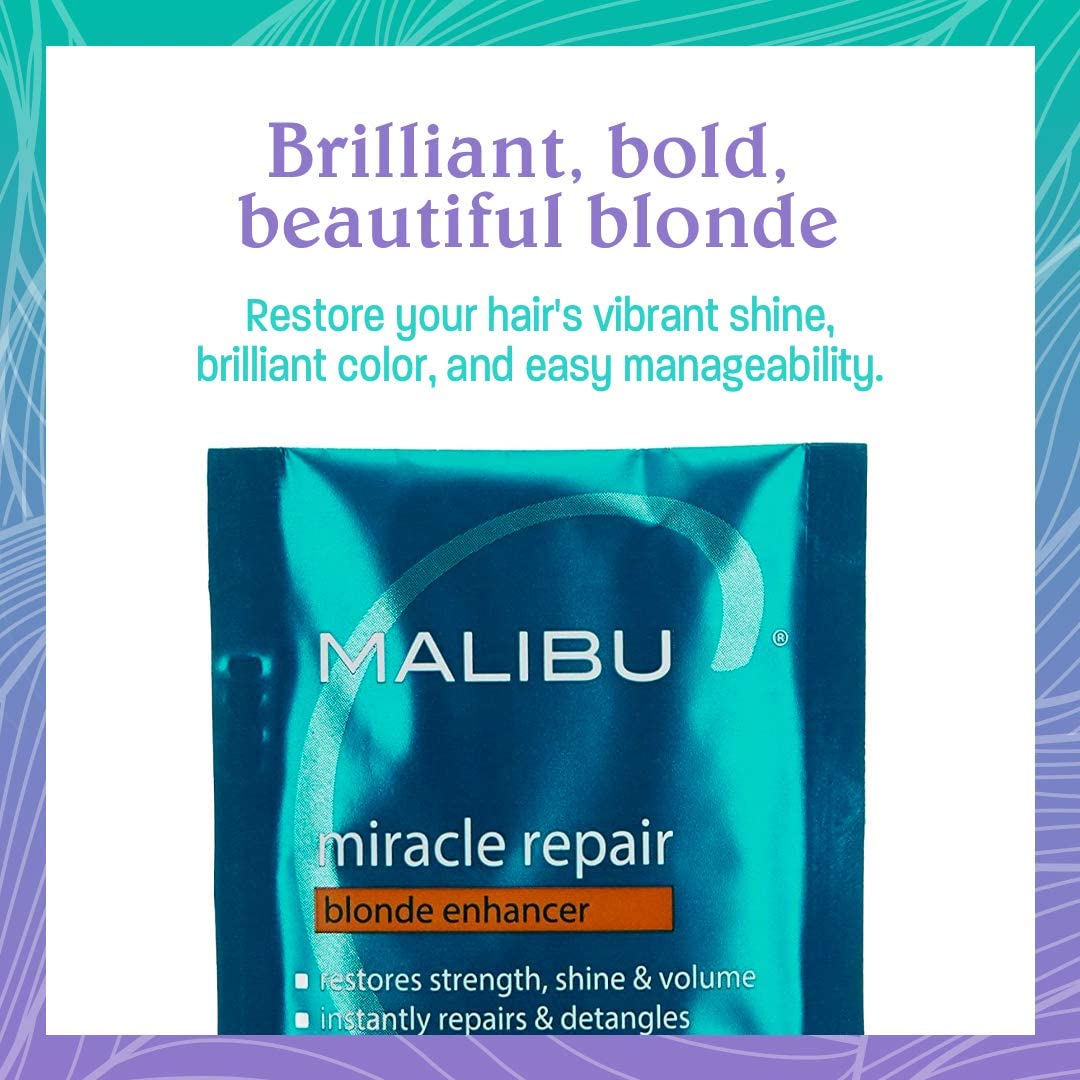 Malibu_C_Miracle_Repair_Hair_Reconstructor,_Blonde_Enhancer_-_Nourishing_Hair_Repair_Treatment_for_Damaged_Blonde_Strands_-_Relieves_Hair_Discoloration