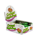 Tootsie Roll Caramel Apple Lollipops – Nut-Free and Gluten-Free School Safe Snack, Individually Wrapped 48 Count