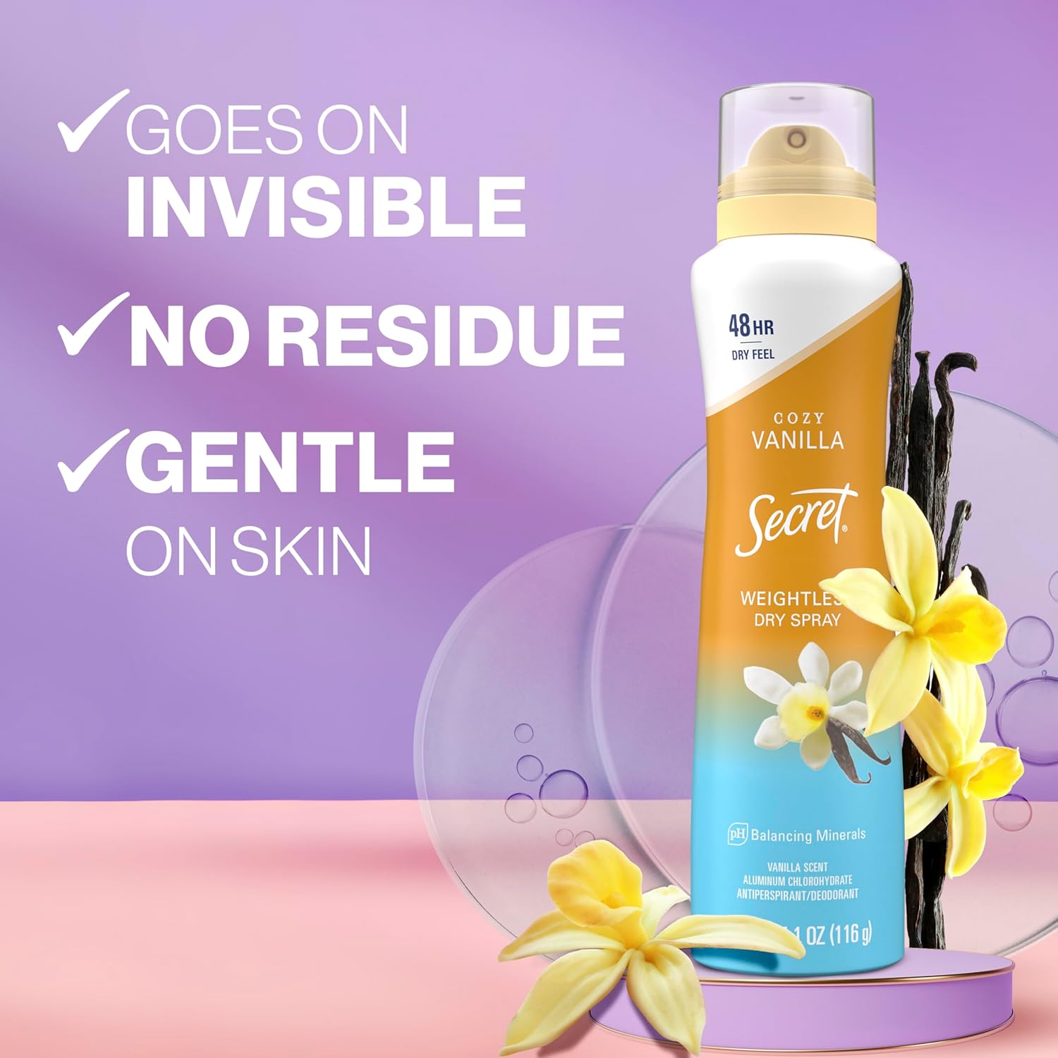 48-hour sweat and odor protection rating