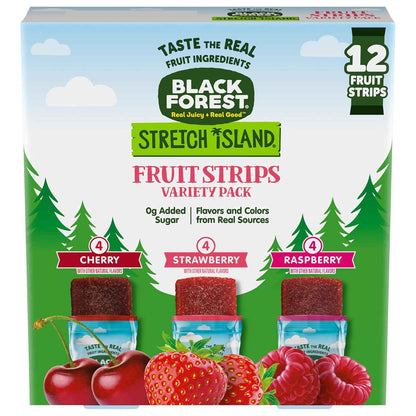 Stretch Island Fruit Strips – Hiking and Backpacking Trail Snack, Lightweight 0.5 oz 48-Count Pack