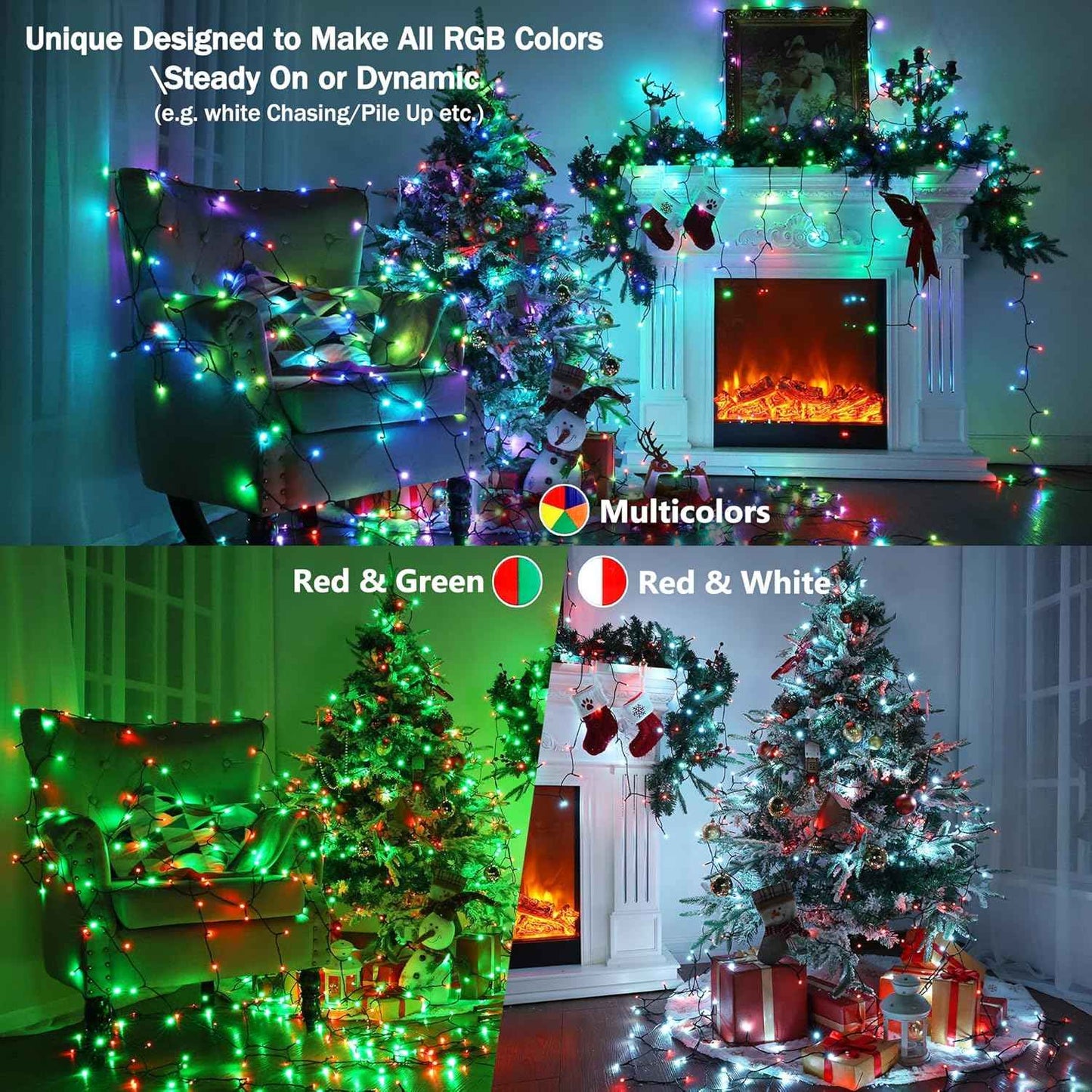 BrizLabs IP44 Waterproof String Lights – Patio and Porch Decor for Covered Outdoor Spaces