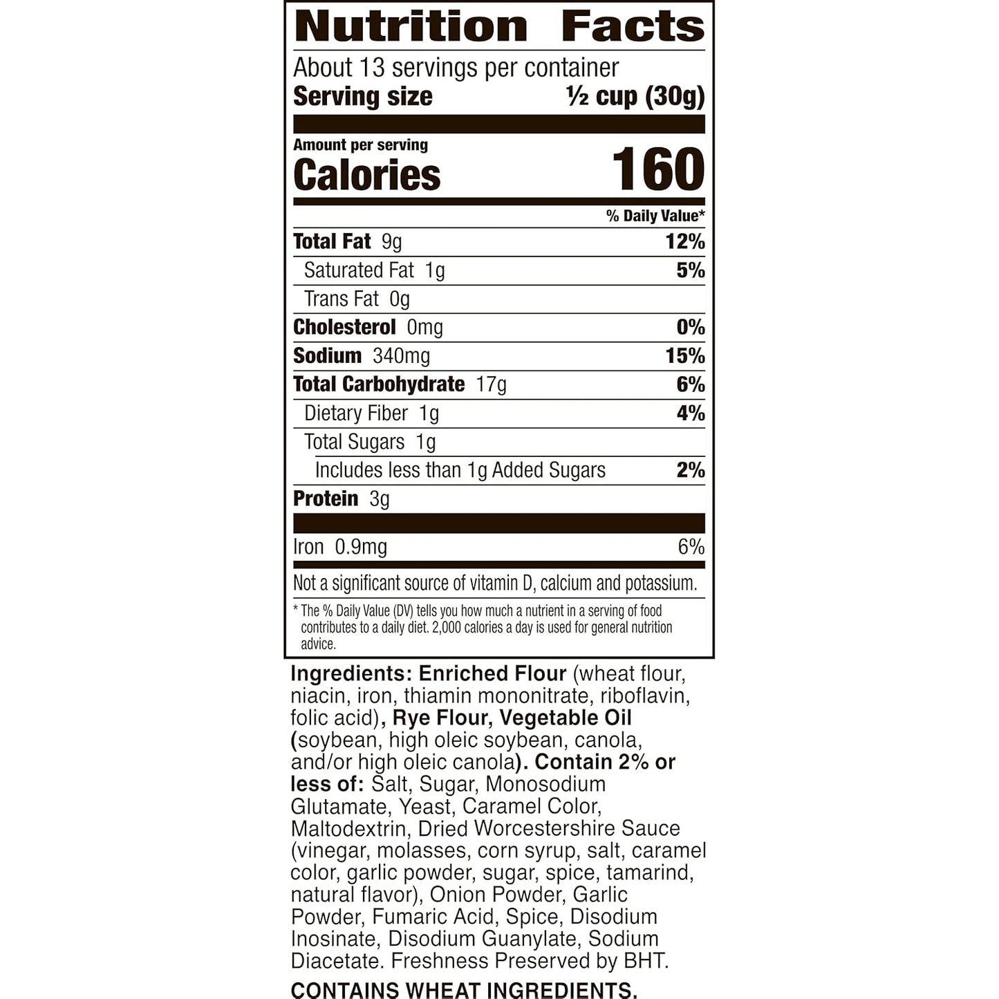 Snack_Mix,_Roasted_Garlic_and_Various_Flavors_Rye_Chips,_14_oz_-_Mixed_Snacks