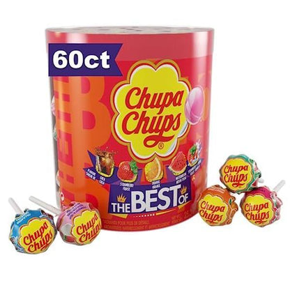 Chupa_Chups_‘Best_Of’_Halloween_Trick_or_Treat_Candy_Lollipop_Variety_Assortment,_5_Flavors,_Individually_Wrapped_Bulk_Candy_for_Adults_&_Kids,_25.3_oz_Drum_(60_Suckers)