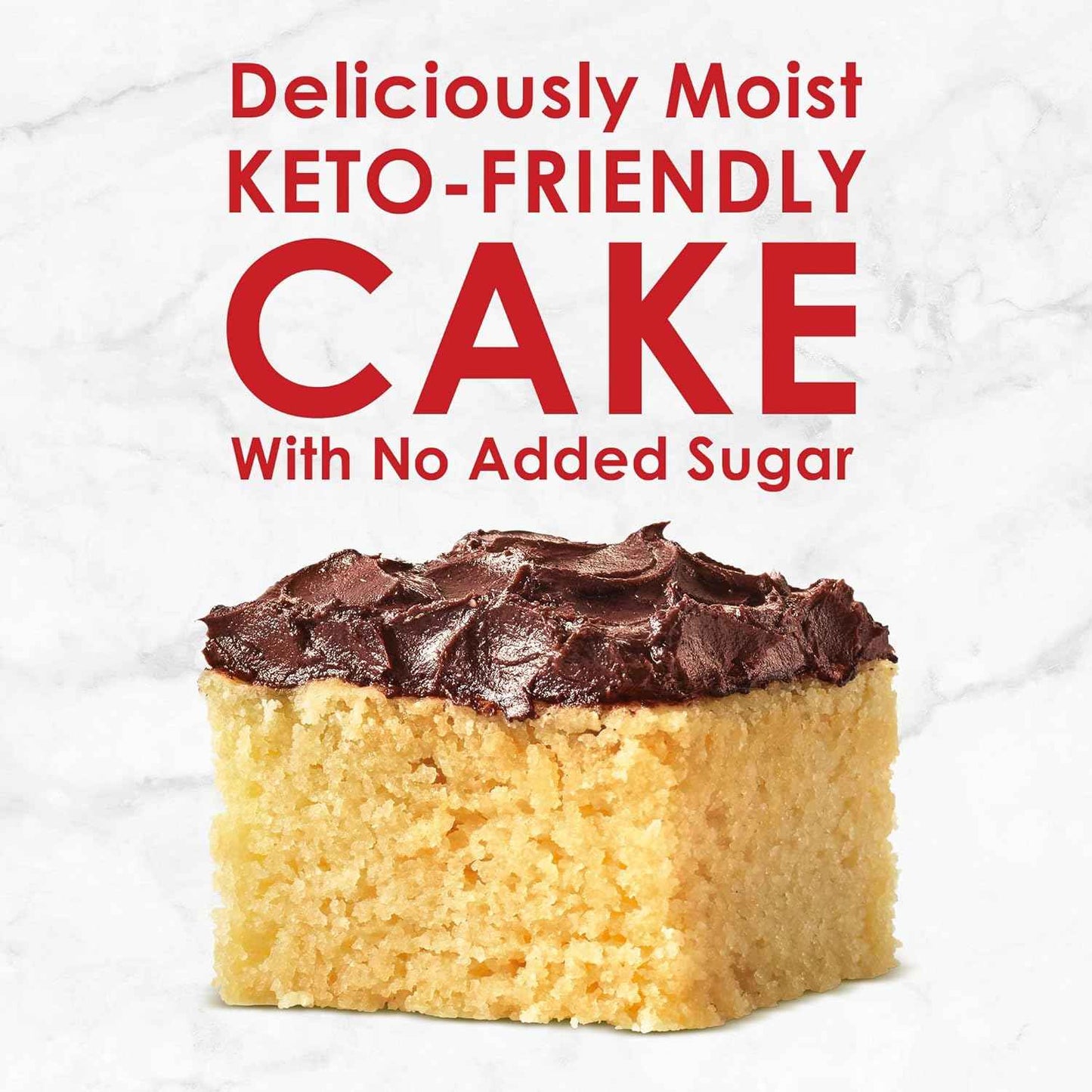 Duncan Hines Keto Friendly Classic Yellow Cake Mix – Gluten Free Birthday Gift Basket Addition for Diabetic Friends