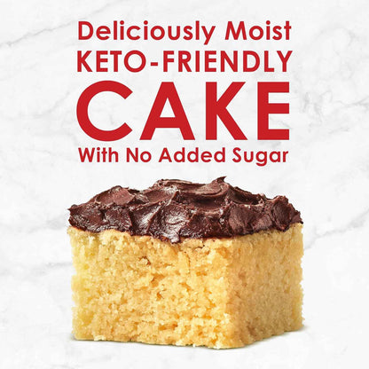 Duncan Hines Keto Friendly Classic Yellow Cake Mix – Gluten Free Birthday Gift Basket Addition for Diabetic Friends