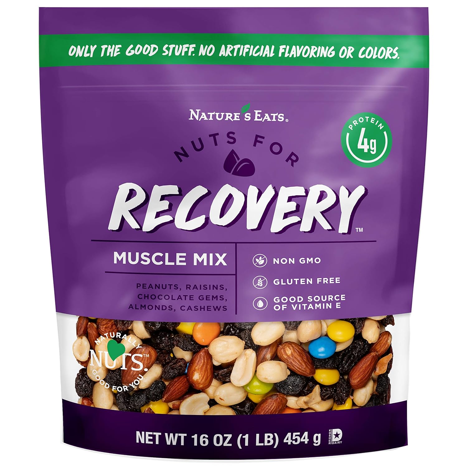 4g of protein per serving positioned for muscle recovery