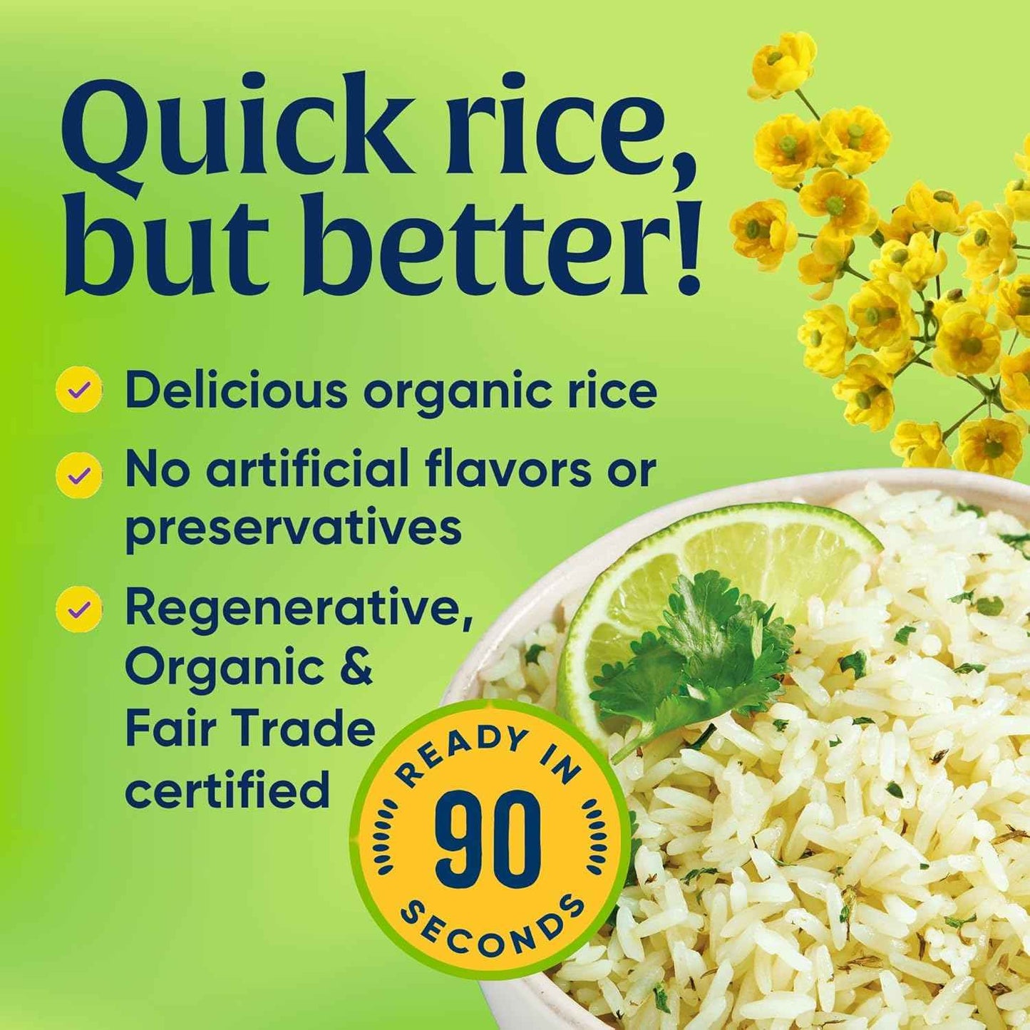 Lundberg Cilantro Lime Rice 5.5 Oz – Clean-Ingredient Pantry Staple for Mindful Meal Prep