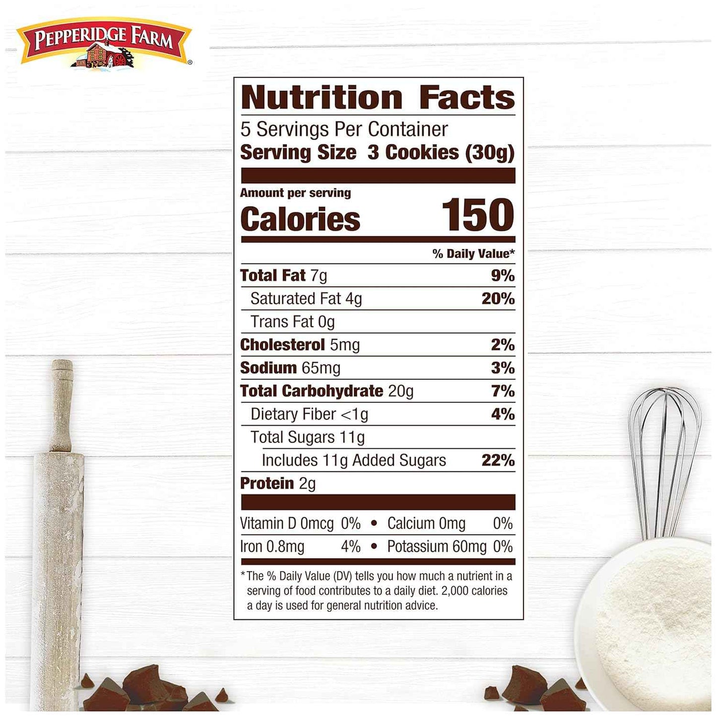 Pepperidge Farm Brussels Dark Chocolate Cookies – Hand-Crafted Artisan Treat for the Curated Coffee Bar, Premium Everyday Indulgence