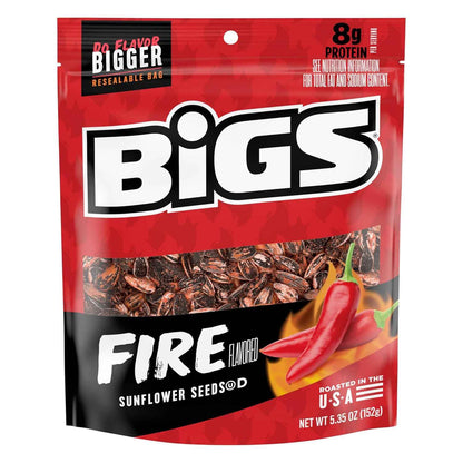 BIGS Taco Bell Fire Sauce Sunflower Seeds – Portable Spicy Snack for Road Trips and Tailgates