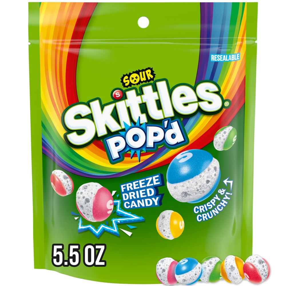 5.5 oz resealable pouch for freshness and portability