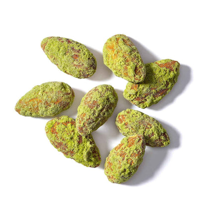 Elan Matcha Almonds – Portable Snack for Camping Trips and Picnic Baskets