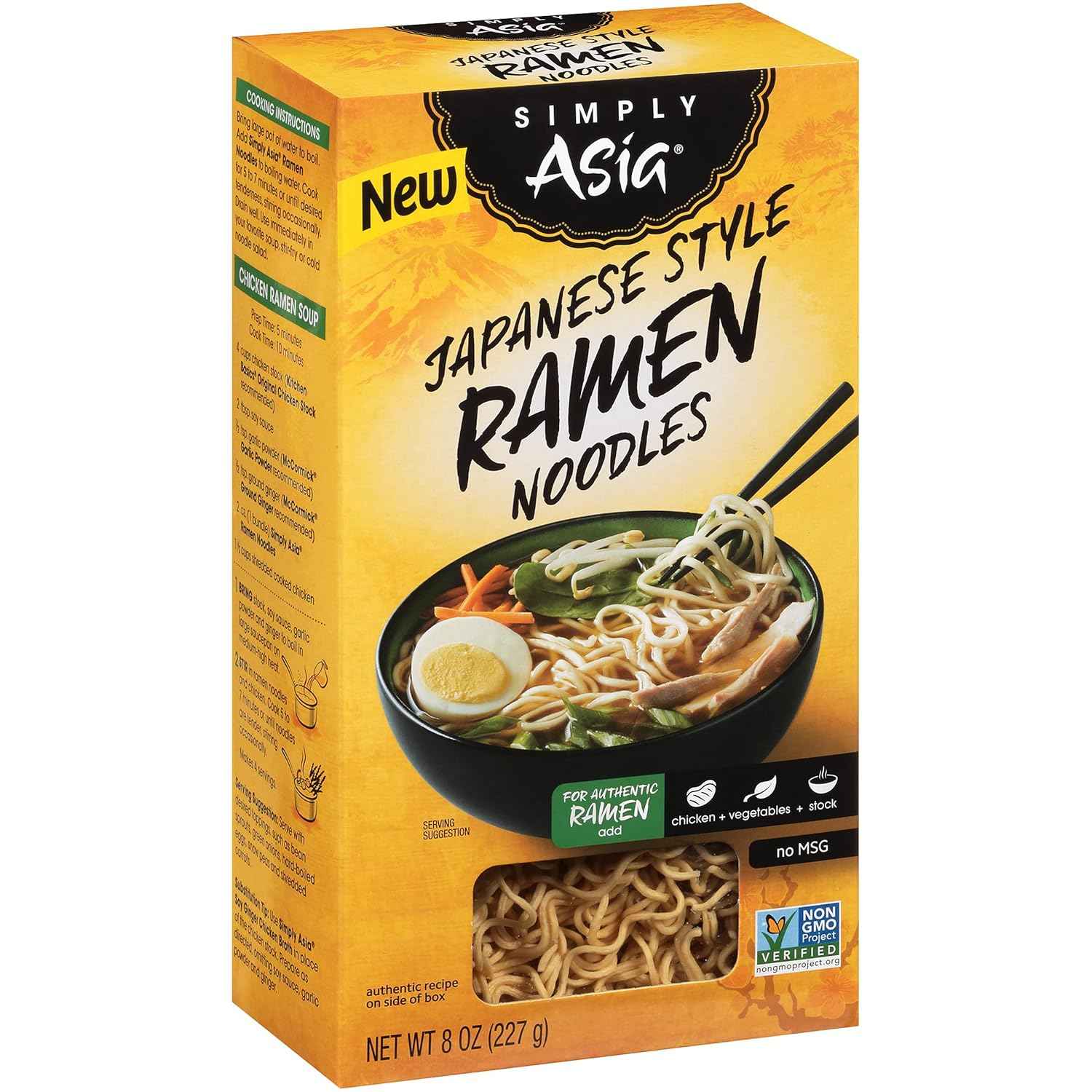 Simply Asia Japanese Style Ramen Noodles – Clean Eating Pantry Staple for Home Wellness Meals