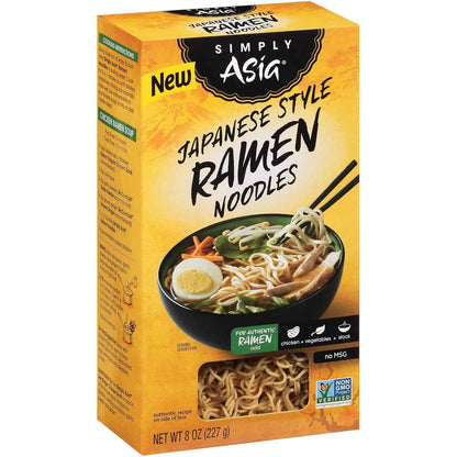 Simply Asia Japanese Style Ramen Noodles – Clean Eating Pantry Staple for Home Wellness Meals
