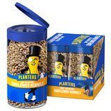 PLANTERS Pop & Pour Sunflower Seeds – Camping and Hiking Snack, Resealable Travel Jar for Trails