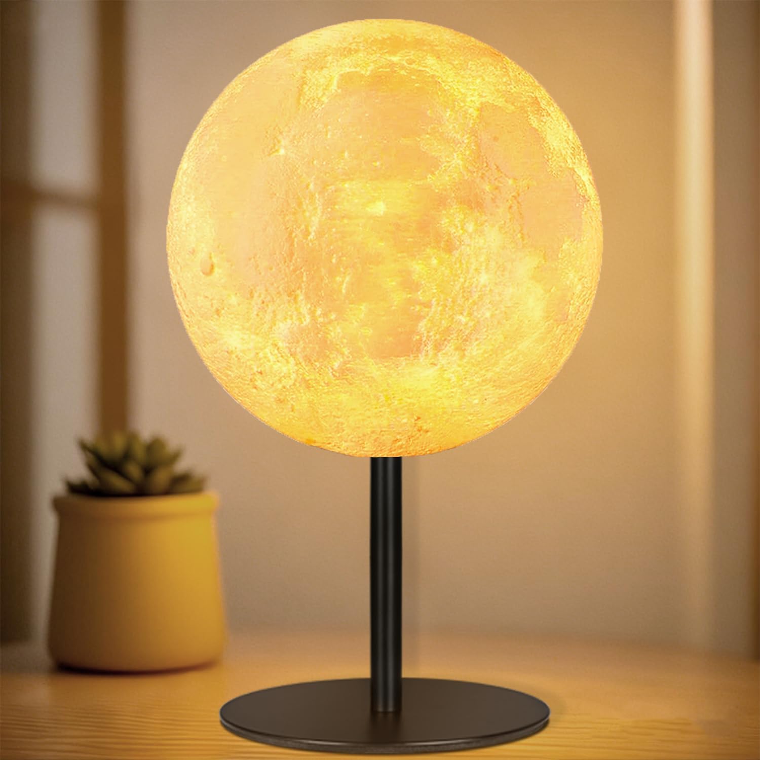 5 color temperatures (2700k warm yellow to 6500k cool white) with 6 brightness levels = 30 modes