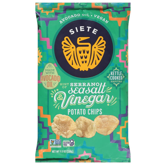 5 distinct flavor variants including sea salt, sea salt & vinegar with serrano, fuego, and queso