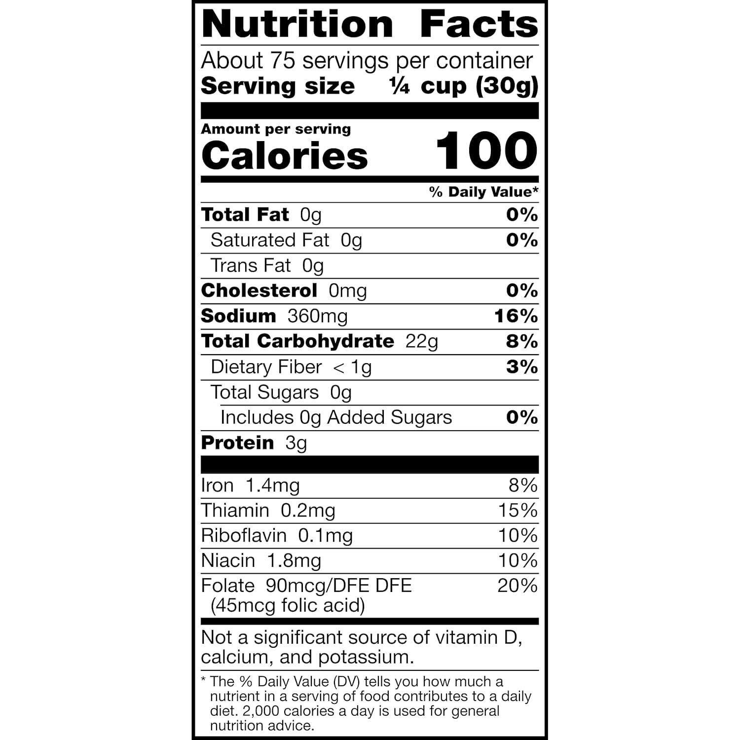 5 lb (80 oz) bag sized for frequent home baking