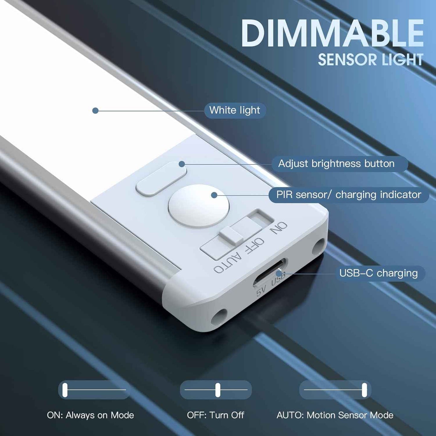 LumeSync Closet Light – Safe Battery-Powered Motion Lighting for Kids Bedrooms and Pet Areas