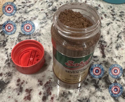 Sadaf Seven Spice Lebanese Blend – Portable Grilling Seasoning for Backyard BBQs and Patio Cookouts