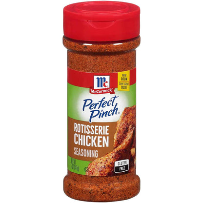 McCormick Perfect Pinch Rotisserie Chicken Seasoning, 5 oz – Quick Weeknight Protein Seasoning for Busy Home Cooks