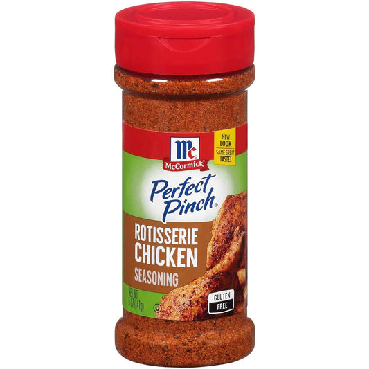 McCormick Perfect Pinch Rotisserie Chicken Seasoning, 5 oz – Quick Weeknight Protein Seasoning for Busy Home Cooks