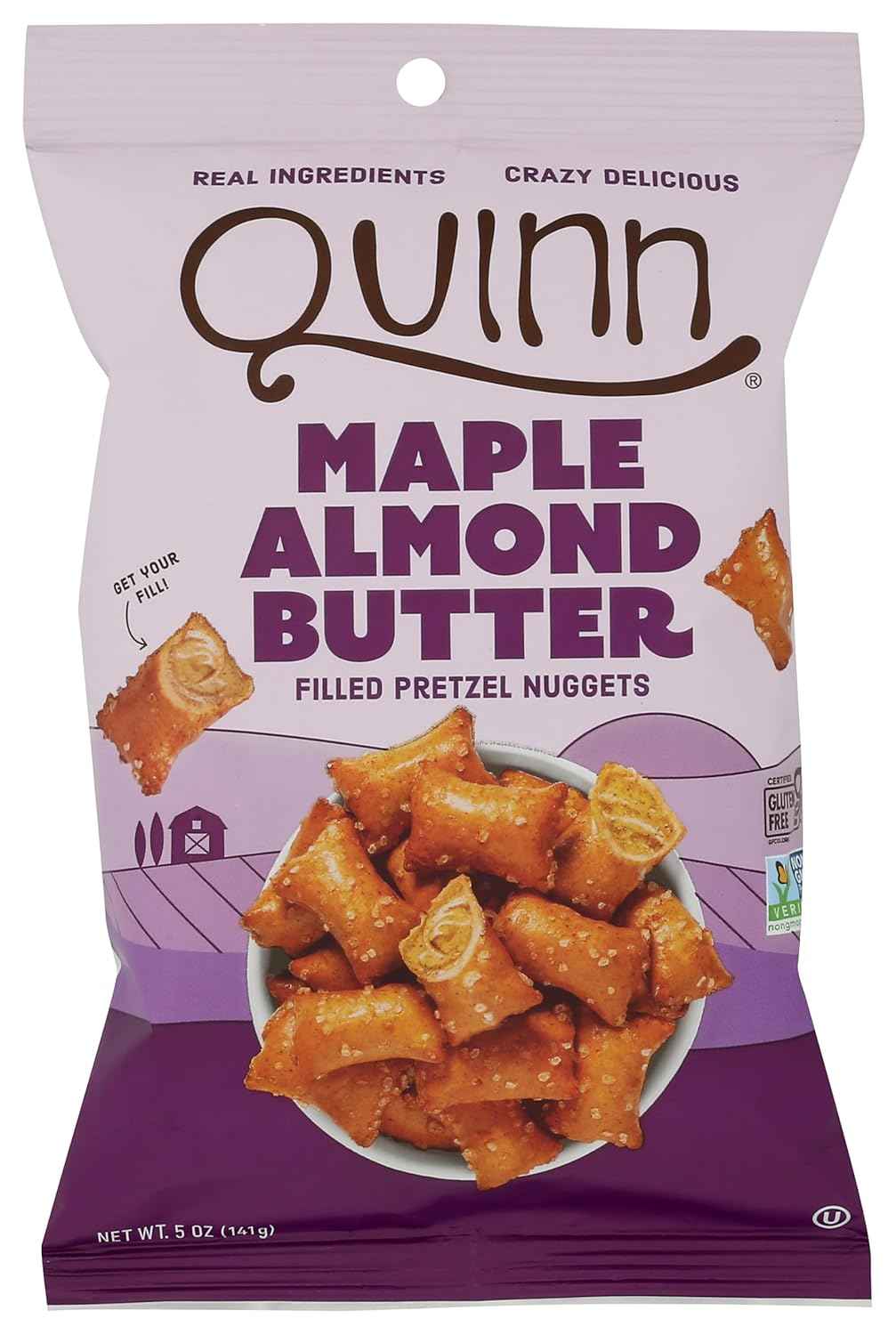 Quinn Nugget Maple Almond Butter 5 oz – Clean-Eating Office Snack for Wellness Routines