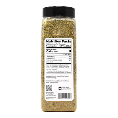 Badia Italian Seasoning Mediterranean Blend 5 oz – Portable Herb Shaker for Patio Grilling Nights
