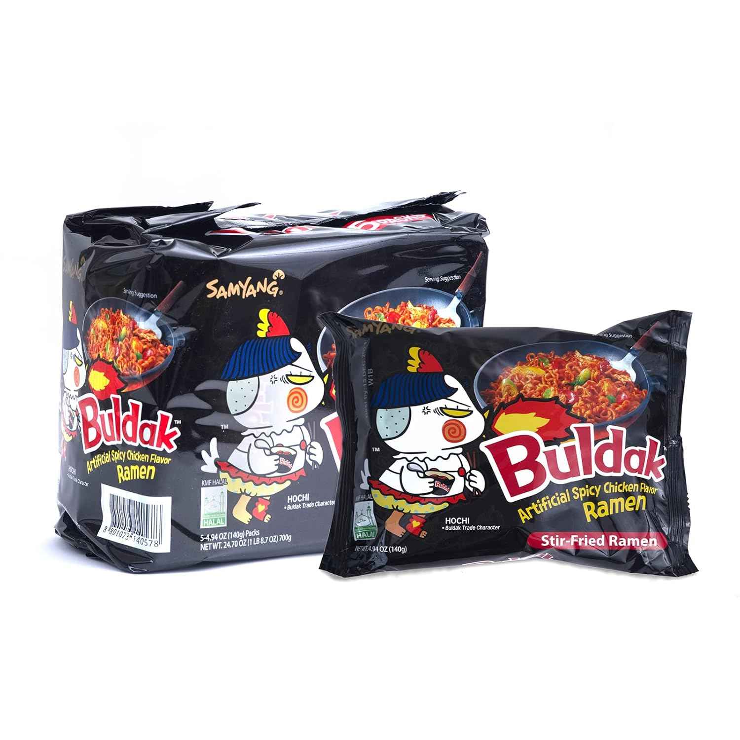 Samyang Buldak Hot Chicken Ramen – Cozy Self-Care Night-In Meal for Stressful Study Weeks